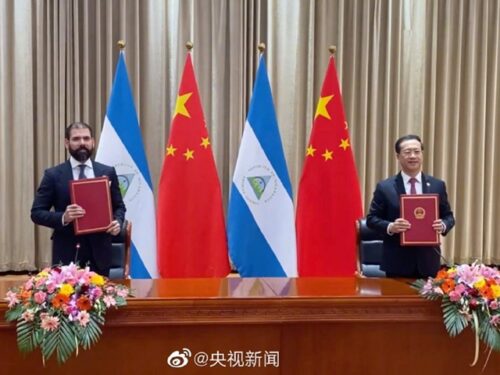 Cina e Nicaragua riprendono i legami nella tendenza irresistibile