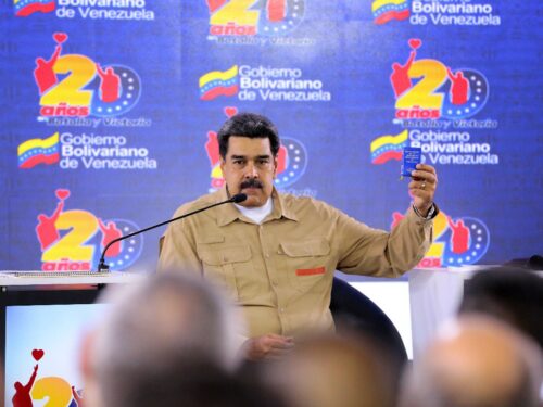 Maduro: non abbandoneremo la Palestina